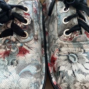 Alegria Surreal Multicolor Floral Shoes ABB 363